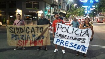 Protesta policial