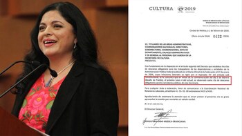Alejandra Frausto, secretaria de Cultura