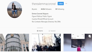 La cuenta oficial de Emma Coronel (Foto: Instagram @Therealemmacoronel)