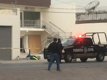 Restos humanos en las inmediaciones