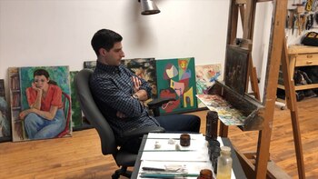 Julian Baumgartner siguió la tradición de su padre (Foto: Captura de pantalla)