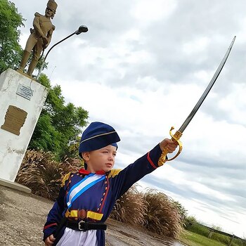 El niño se aprendió de