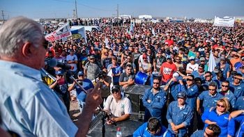 Pereyra, del gremio de Petroleros,