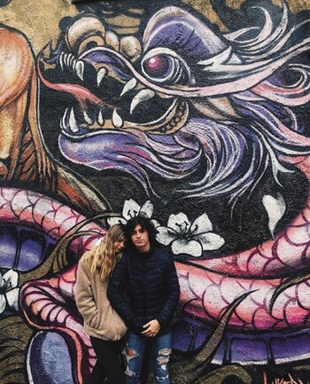 Juanita Tinelli y Toto Otero