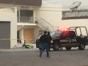 Restos humanos en las inmediaciones