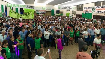 Los rionegrinos que acompañaron el