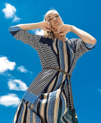 Cárdigan de hilo de seda