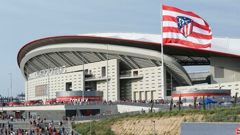 El moderno estadio Wanda Metropolitano