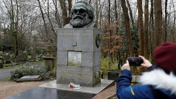 La tumba de Karl Marx