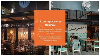 Restaurantes, bares y locales apoyan