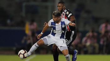 Argentina’s Talleres forward Sebastian Palacios