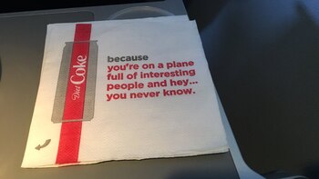 La servilleta romántica de Delta