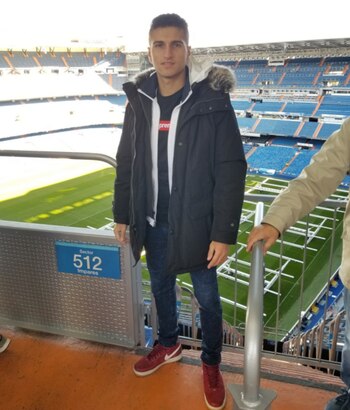 Yousuf durante su visita al