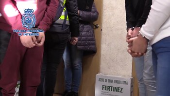 Detenidos durante la “Operación Chacal”