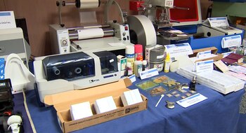 La maquinaria incautada