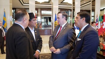 El secretario de Relaciones Exteriores