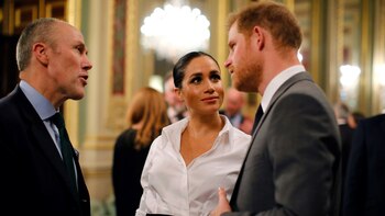 Los duques de Sussex esperan