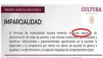 La nota pertenecía a uno de los artículos del Código de Ética (Foto: Captura de Pantalla)