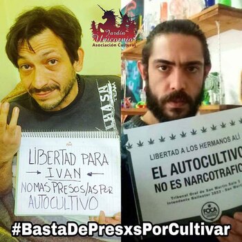 Burgos y Malajovich en una