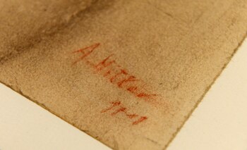 La supuesta firma de Hitler