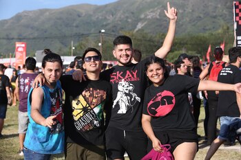 Fanáticos del rock provenientes de