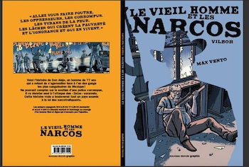 Portada y contraportada del cómic