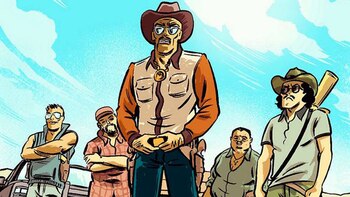 Una de las viñetas del