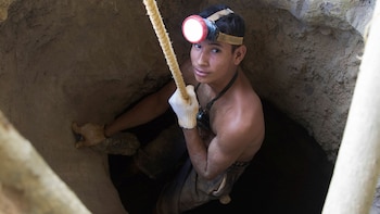 Las minas se encuentran en