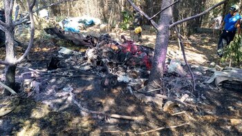 Así encontraron la aeronave tipo