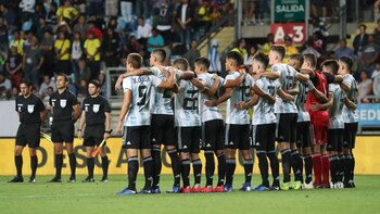 La selección argentina sub 20