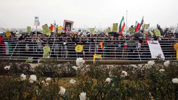 Simpatizantes de la Revolución Islámica