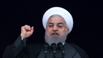 Hassan Rouhani, presidente de Irán,