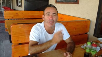 Leo Sosa, tiene 37 años