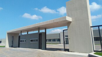 Así es la entrada de la nueva cárcel de Campana