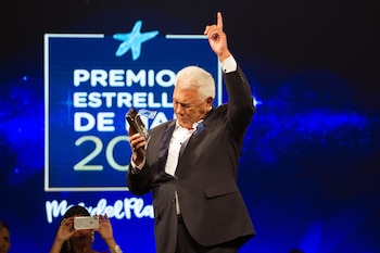 Raúl Lavié fue premiado en