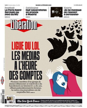 El periódico Libération despidió a