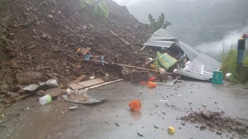 Imágenes del temporal en Bolivia