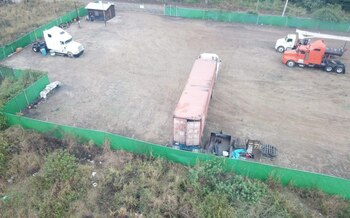 La toma llegaba a una