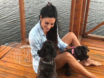 Mulata y Titán, los schnauzers