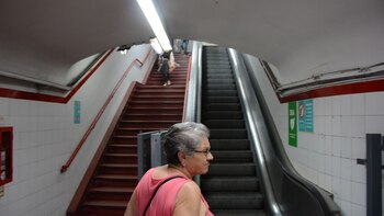 Estación Carranza, línea D, este