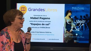 Mabel Pagano en el auditorio