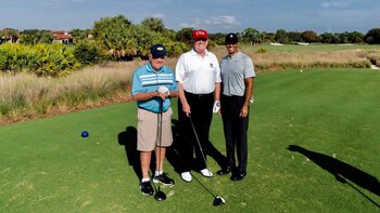 Jack Nicklaus, Donald Trump, Tiger