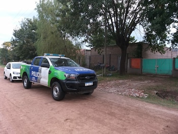 El frente de la casa