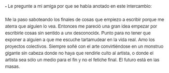 Rocío le preguntó a “Sof”