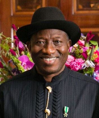 Goodluck Jonathan, presidente entre 2010