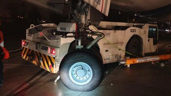 El vehículo que chocó al