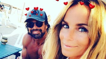 Luciano Castro y Sabrina Rojas