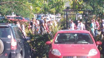 El corte dificultó el ingreso de