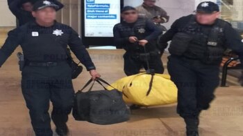 Fue alrededor de las 13:30