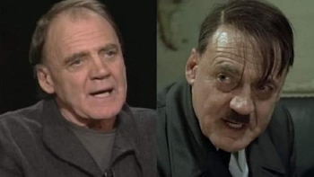 Bruno Ganz, a la izquierda